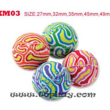 Hi bounce ball, Swirl bounce ball, super ball,  vending machine toy