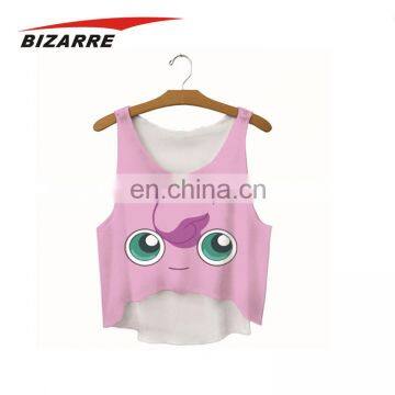 New Arrival 100% Soft Sleeveless Cotton Women Moisture Tank Top