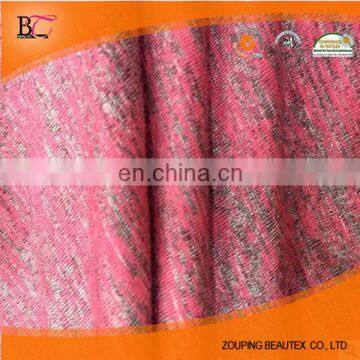 Spot supply kam polyester blend color yarn stretch fabric