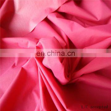 pu coating 180T nylon taslan plain windproof fabric