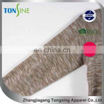 Women's Yarn Dyed Top With PU photo-3