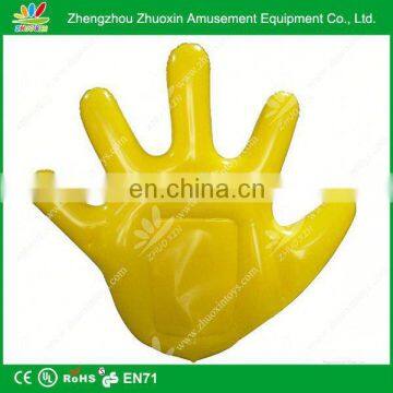 PVC cheap giant inflatable big hand