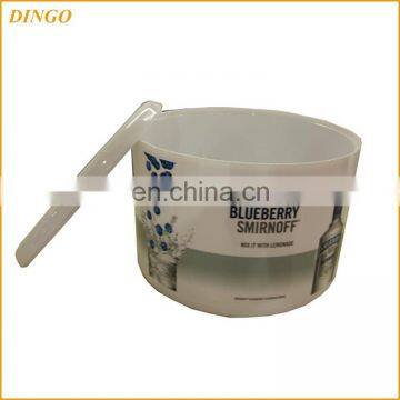 PS plastic ice bucket ics cooler