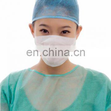 Disposable white paper earloop face mask