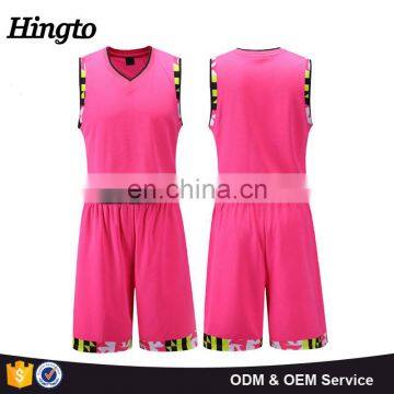 Active women basketball jersey 100% polyester custom design 2016 new design