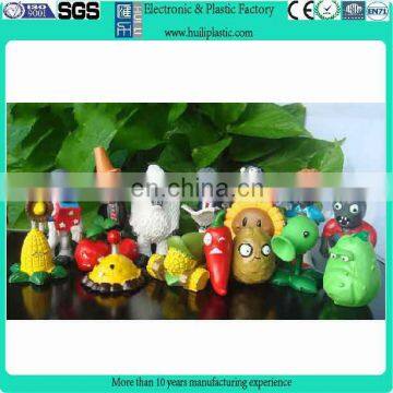 Cute pvc 3d cartoon figure toy /PVZ game figure