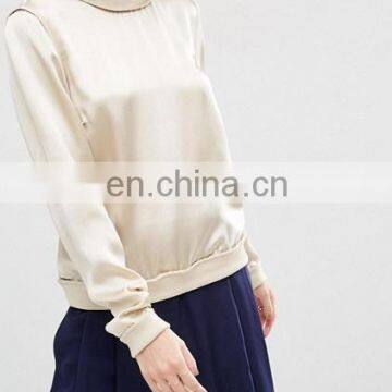 Professional Sweatshirt Crewneck Wholesale Crewneck Sweatshirt Wholesale Women off Shoulder Sweatshirt photo-6