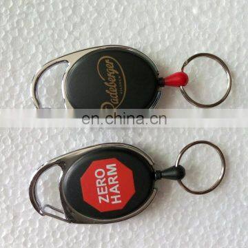 New Cheap Retractable Plastic Key Holder/key Ring Wholesales photo-3