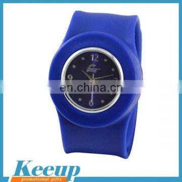 New Product Promotional Silicone Wrist Snap Watch