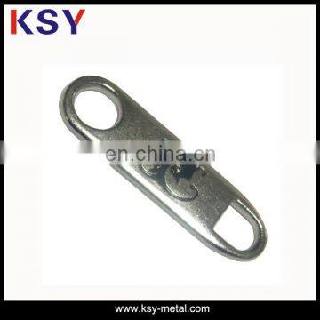 Gold Brush Custom Brand Logo Metal Garments Zipper Puller photo-4