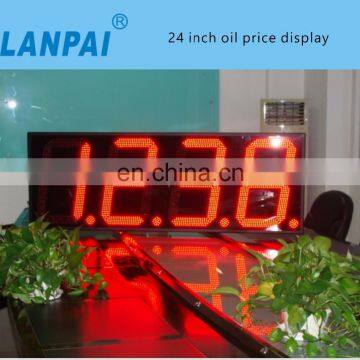 Factory Outdoor Gas Station Led Oil Price Sign photo-4