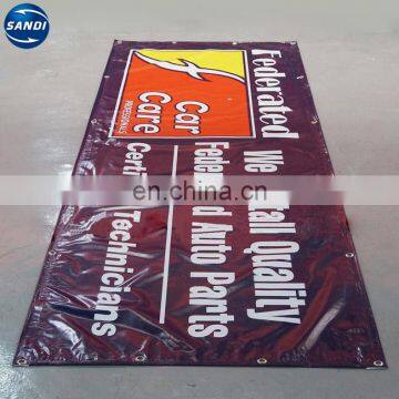 Full color digital printing outdoor PVC vinyl advertising hanging poster