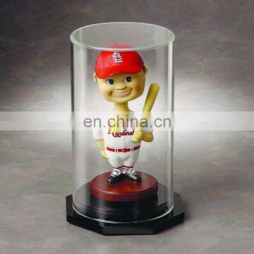 Single Baseball/Hockey Puck /Single Bobblehead Acrylic Display circle Case