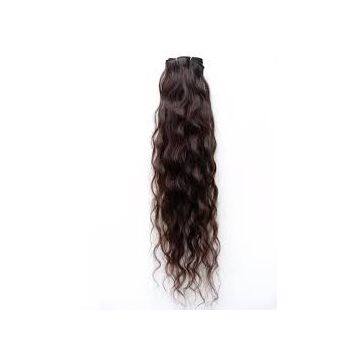 Hand Chooseing  Body Wave Clip In Hair Extension 100% Human Hair