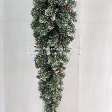Artificial christmas tear drop