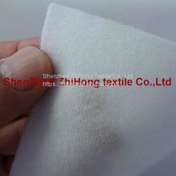 TPU waterproof membrane composite brushed/napped loop fastener fabric