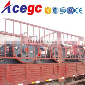 Rock mine soulutions stone crushing and separating machine jaw crusher