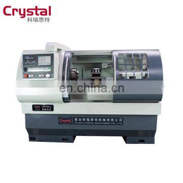CK6136A 380V/4KW Automatic New Flat Bed Cnc Lathe Tool Price photo-5