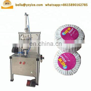 Strech Film Soap Wrapping Paper Manual Soap Wrapping Machine Price