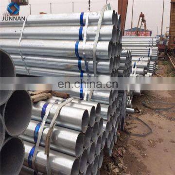 Best selling Pre Galvanized Welded Steel Round Pipe ERW round pipe