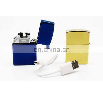 Wholesale USB Charged Lighter ,Electronic Double Pulse LIGHTER