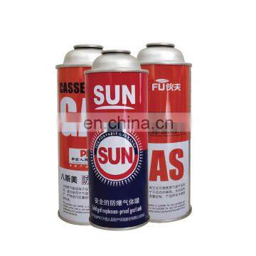 China metal tin cans 220g empty and aerosol can accessories