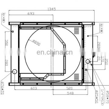 Radiator NT855 Original Diesel Engine Accessory Drive