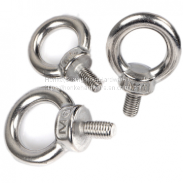 Stainless Steel Eye Bolts Galvanized Zinc M12 Eye Bolt Screw Ring-Pull Bolt of Fastener