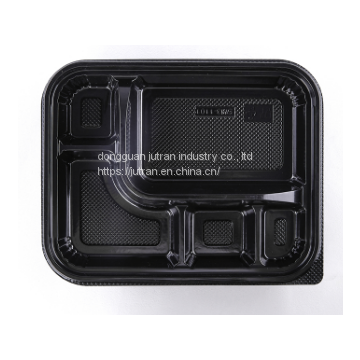 New Style Disposable Plastic Lunch Box Fast Food Containers, Food Packaging Box With Lid photo-2