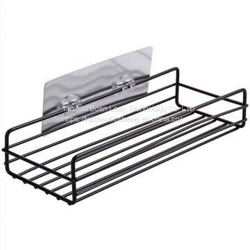 Hotel Wall Mount Storage Holders Racks Black Bathroom Corner Shelves for Metal Wall Shelf