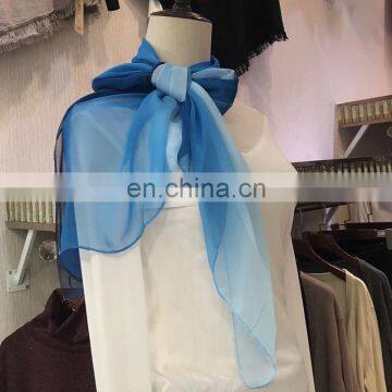 75D Gradient 100% Polyester Chiffon Fabric for Dress/scarves photo-4