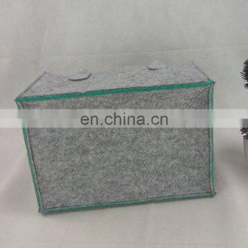 Felt Baby Diaper Caddy Bag Nursery Storage Bag Bin and Car Organizer for Diaper photo-6