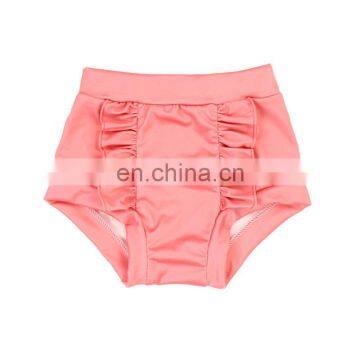 Infant & Toddle Baby Girl Ruffle Pure Color Diaper Covers Mexican Bloomers Wholesale Price