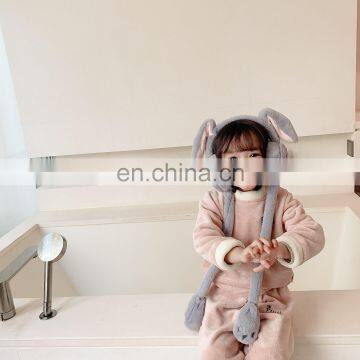 6567/2020 Newest Korea Fashion Winter Warm Earmuffs Cute Thicken Plush Rabbit Function Kids Earflap photo-5