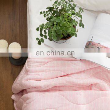 RAWHOUSE PINK BLUE GRAY Modal Fabric Summer Quilt photo-5