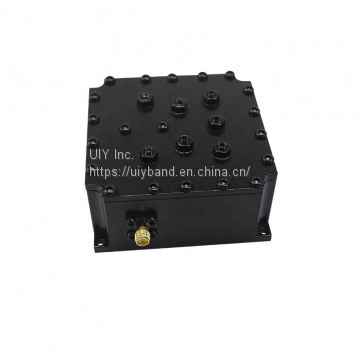 RF 650 ~ 2700MHz Cavity Filter Double Unit High Rejection 70dB Low Insertion Loss Low RF Filter photo-2