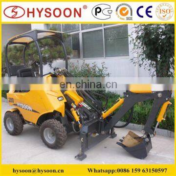 Hysoon Towable Mini Backhoe Loader for Sale photo-2