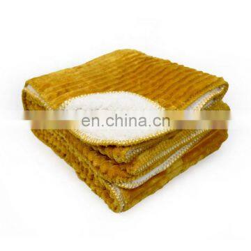 Soft Plush Fuzzy Sherpa Throw Blanket Fleece Bed Blanket Luxury Stripe Cozy Blanket photo-3