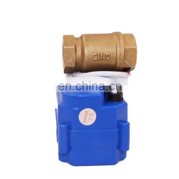 1/2inch 3/4inch  1inch  Valvula De Bola 2 Ways Mini Electric Actuated SS304 PVC Motorized Stainless Teel Ball Valve