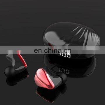 Led Power Display Earphone Wireless Headset with Cool Four Colors Earbuds Unlimited Charm Headphone