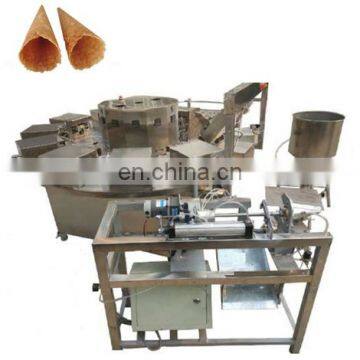 Semi Automatic Waffle Ice Cream Cone Wafer Biscuit Making Machine