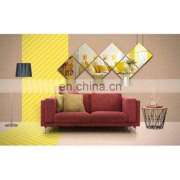 Small square mirror wall decoration