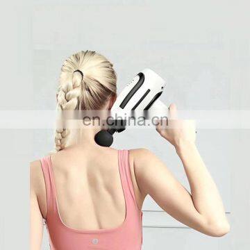 Handheld Cordless Deep Muscle Vibration Massage Fascia Massage Gun photo-3