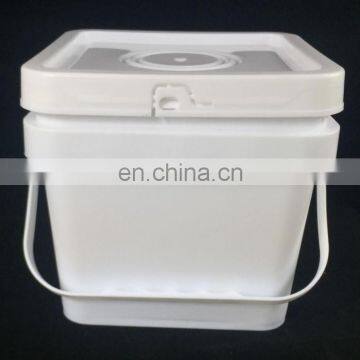 HDPE Plastic Pail Packaging 4 Liter Pail for Food Use photo-5