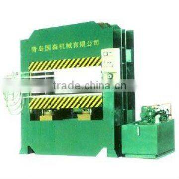 Veneer plywood press machine