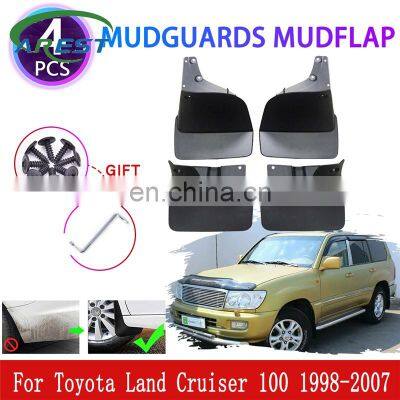 for Toyota Land Cruiser 100 LC100 FJ100 1998~2007 Mudguards Mudflaps Fender Mud Flap Splash Mud Guards Cover Protect Accessories