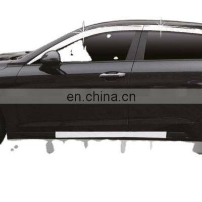 Chrome door visor side window deflector shade sun rain shield silver strips guard for Kia k5 2020