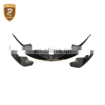 Factory Price OEM Style Carbon Fiber Front Lip Wrap Angle For Mclaren 540C-570S Front Lip Car Accesory Parts