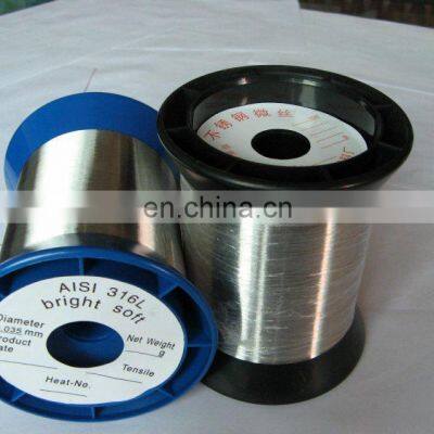 Wire 304 Stainless Steel 0.5mm Soft Annealed Paslanmaz Celia Tel 300 Series Customized +/- 0.005mm 7-20 Days SINO ERLI CN;LIA