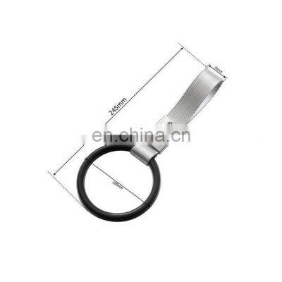 Pvc Round Hang Ring Circle Interior Handle Strap Charm Drift Hook For Subway Train Bus Universal Car Mat Carpet Fasteners Ring photo-5